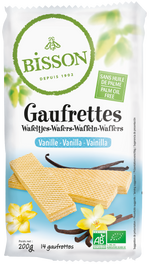 Bisson Vanille wafels bio 200.00 Gram