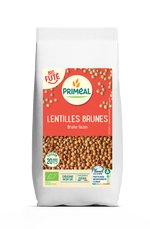 Primeal Bruine linzen bio 500.00 Gram