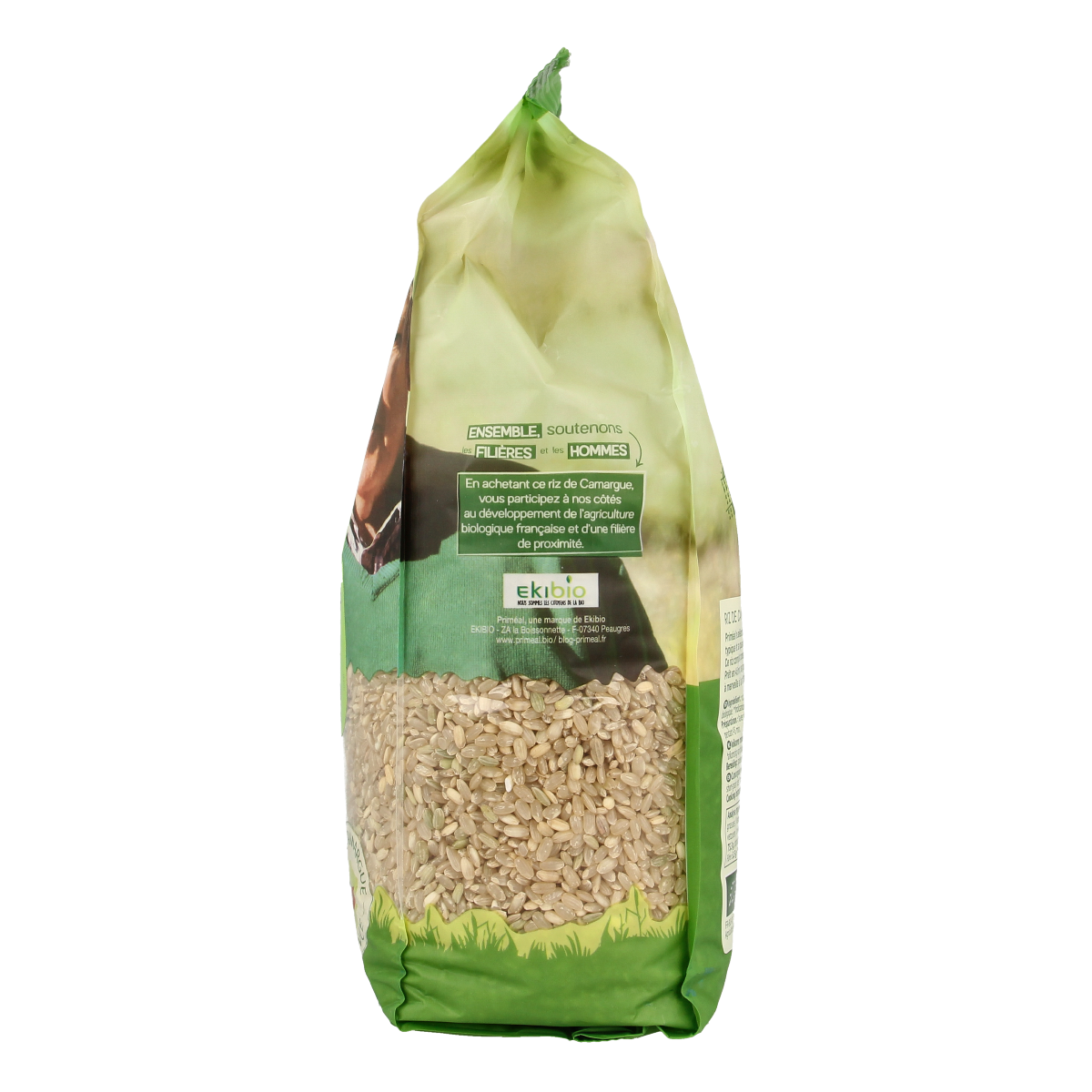 Primeal Volkoren ronde rijst camargue bio 1.00 Kilogram