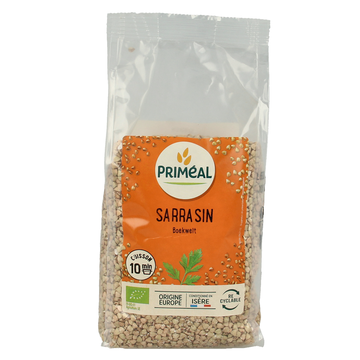 Primeal Sarrasin boekweit bio 500.00 Gram