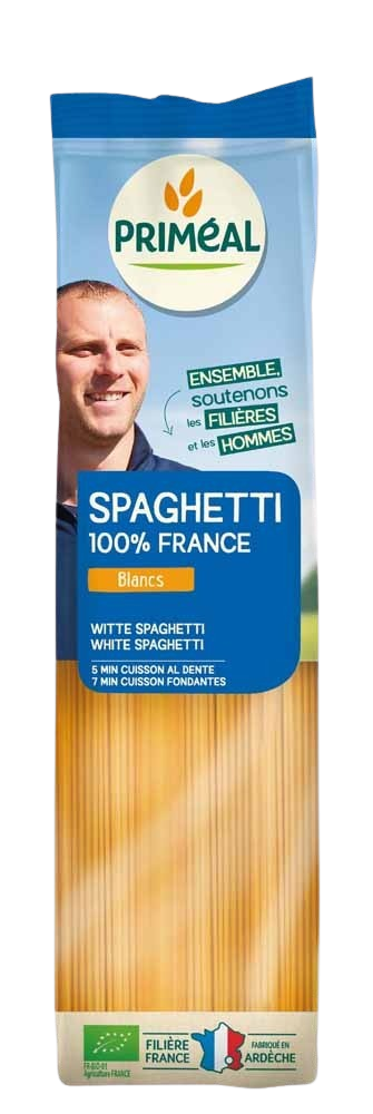 Primeal Witte spaghetti bio 500.00 Gram