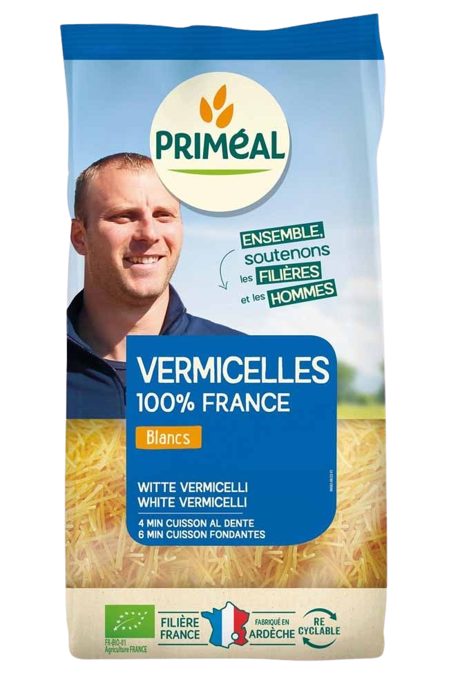 Primeal Witte vermicelli bio 500.00 Gram
