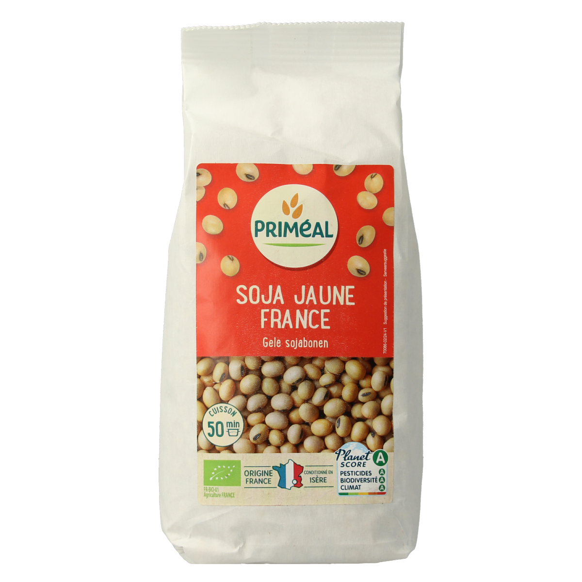 Primeal Sojabonen geel bio 500.00 Gram
