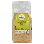 Primeal Lijnzaad goudblond bio 500 Gram