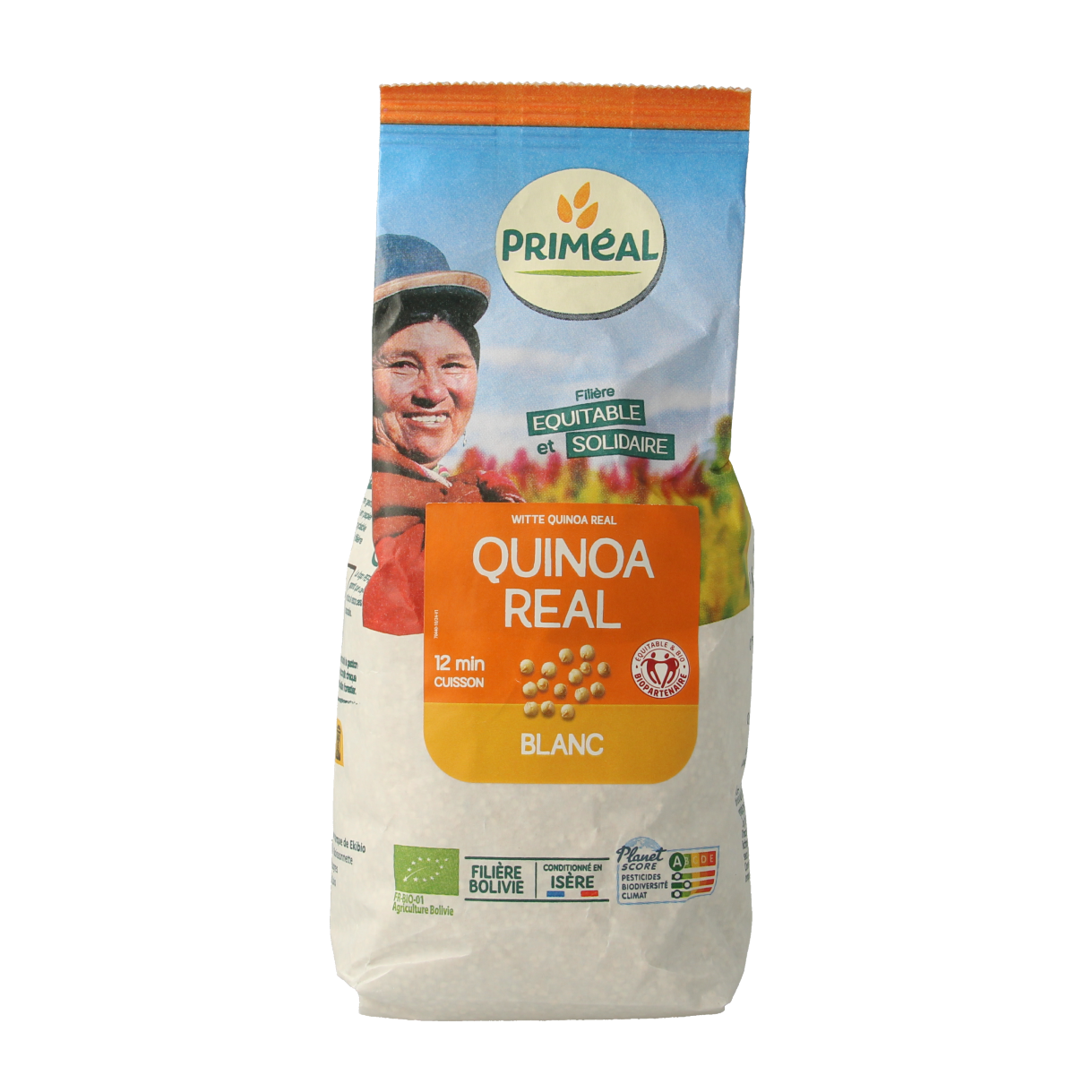 Primeal Quinoa real wit bio 500.00 Gram