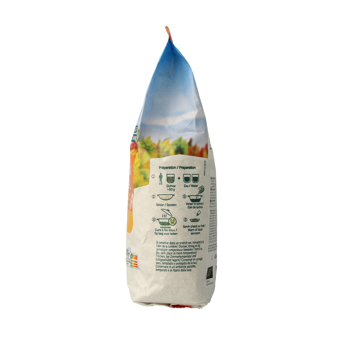 Primeal Quinoa real wit bio 500.00 Gram