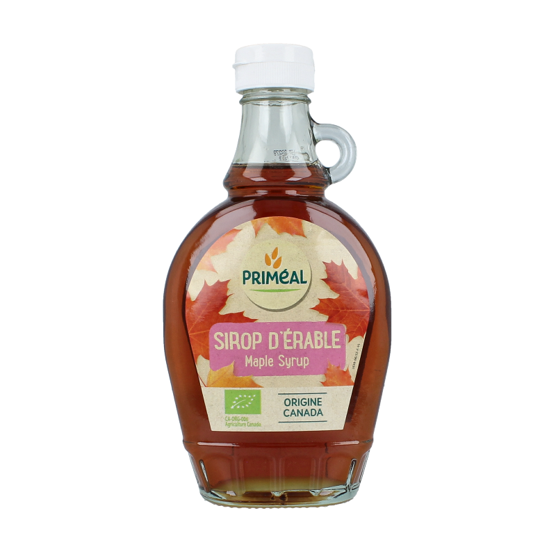 Primeal Ahornsiroop klasse C bio 250 Milliliter
