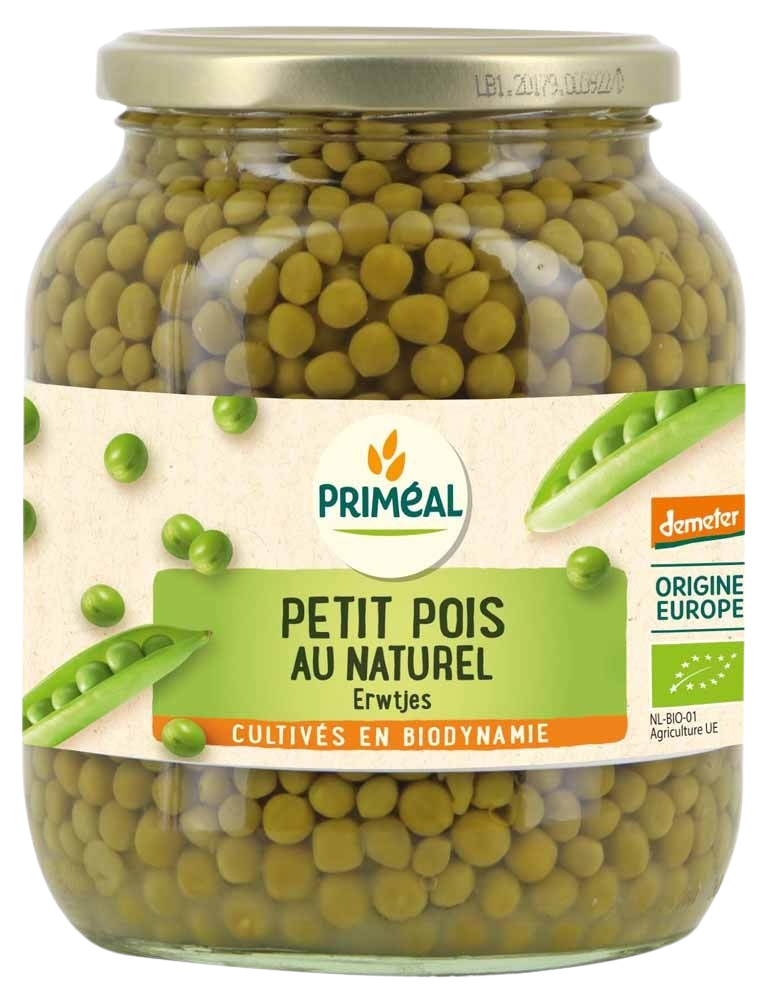 Primeal Doperwten bio 680.00 Gram