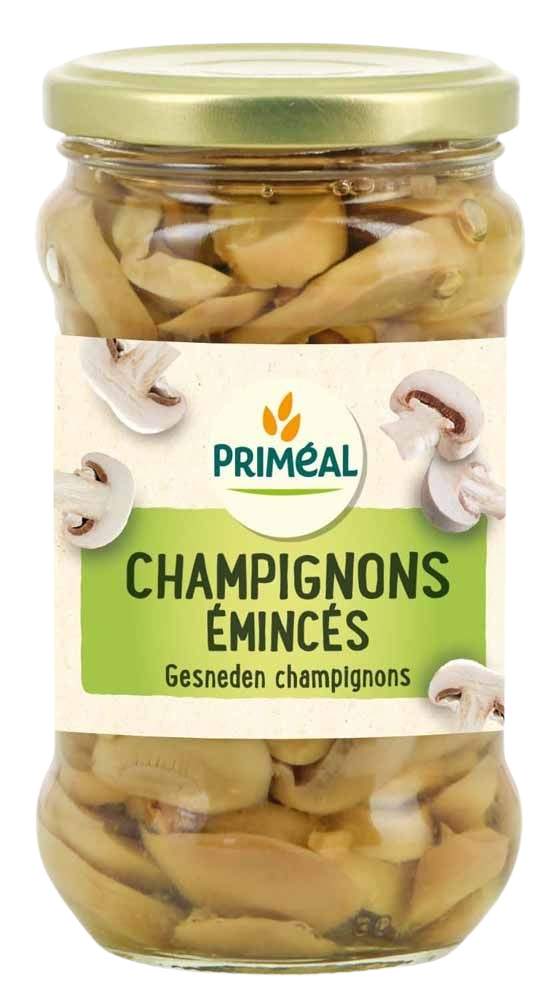 Primeal Champignon schijfjes bio 280.00 Gram