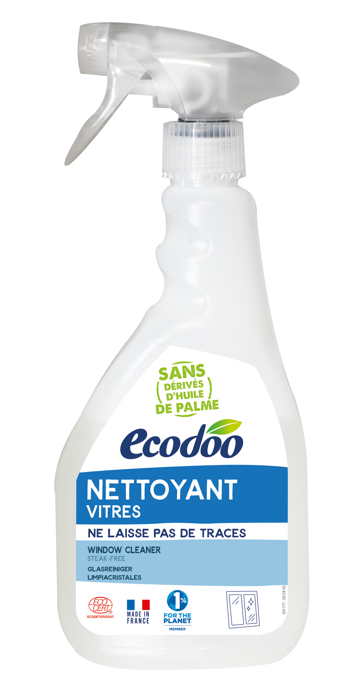 Ecodoo Glasreiniger bio 500.00 Milliliter
