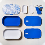 Yoko Lunchbox toile de joy blue 1200ml 1 Stuks
