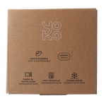 Yoko Lunchbox toile de joy blue 1200ml 1 Stuks