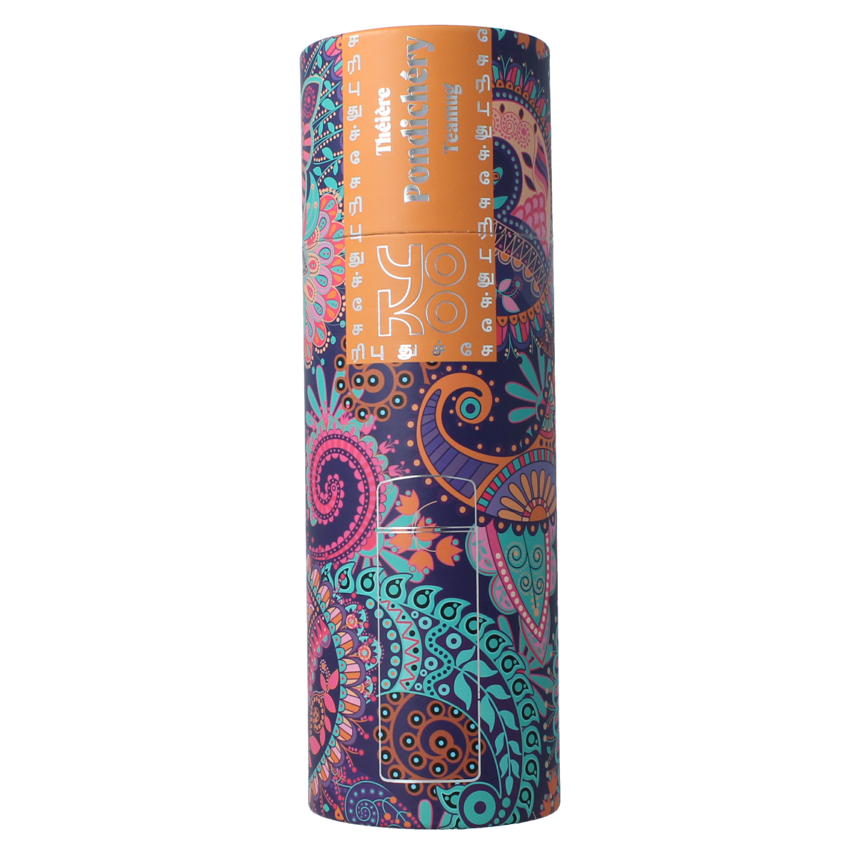 Yoko Drinkfles pondicherry & theefilter 350ml 1.00 Stuks
