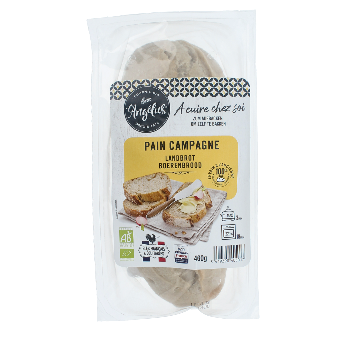 Langelus Boulot campagne bio 460.00 Gram