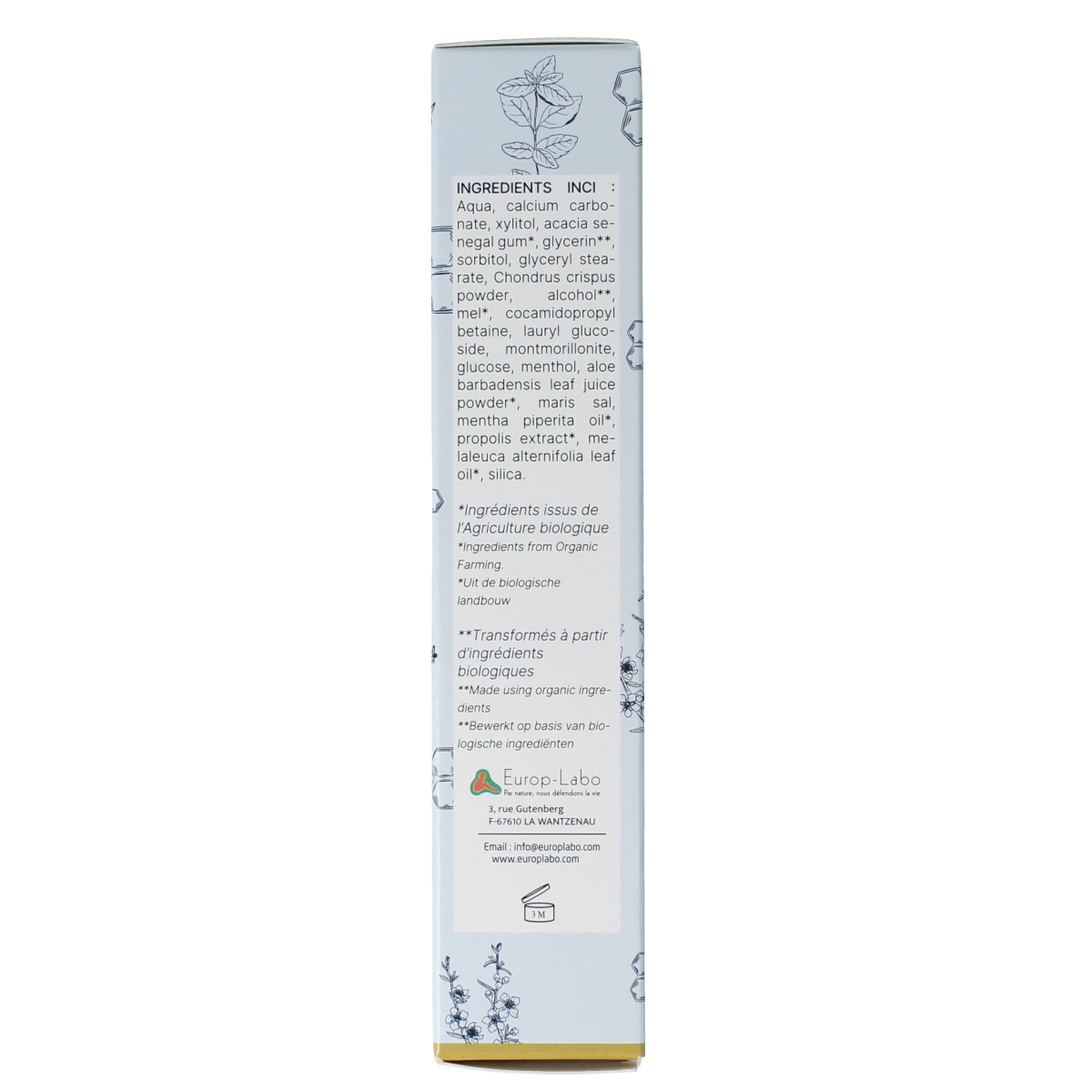 Phytonorm Manuka & propolis tandpasta 75.00 Milliliter