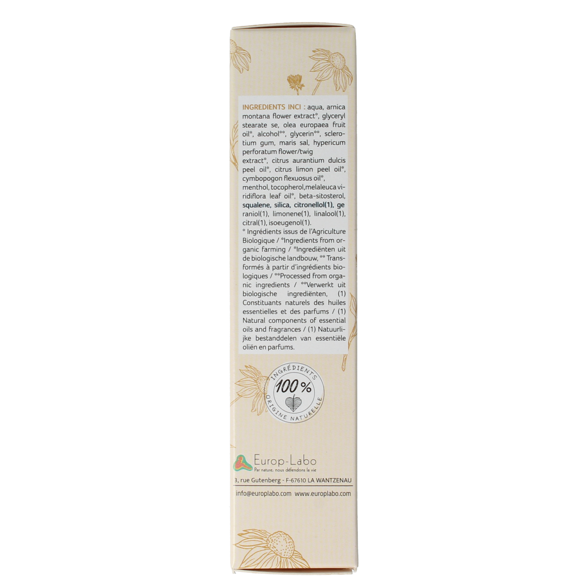 Phytonorm Arnica gel 50.00 Milliliter
