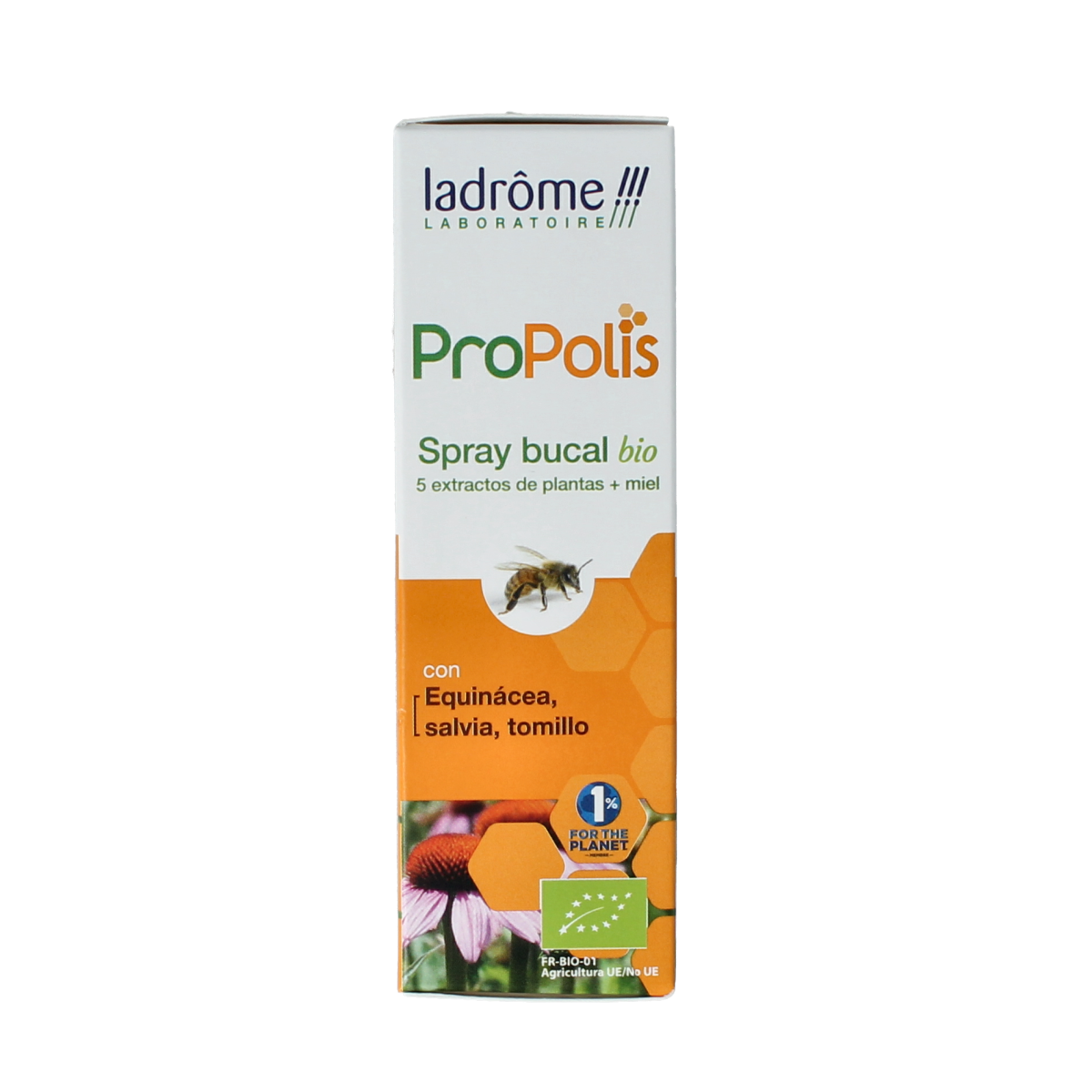 Ladrome Propolis keel- en mondspray bio 30.00 Milliliter