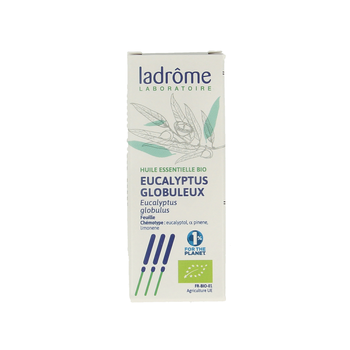 Ladrome Eucalyptus globulus olie bio 10.00 Milliliter
