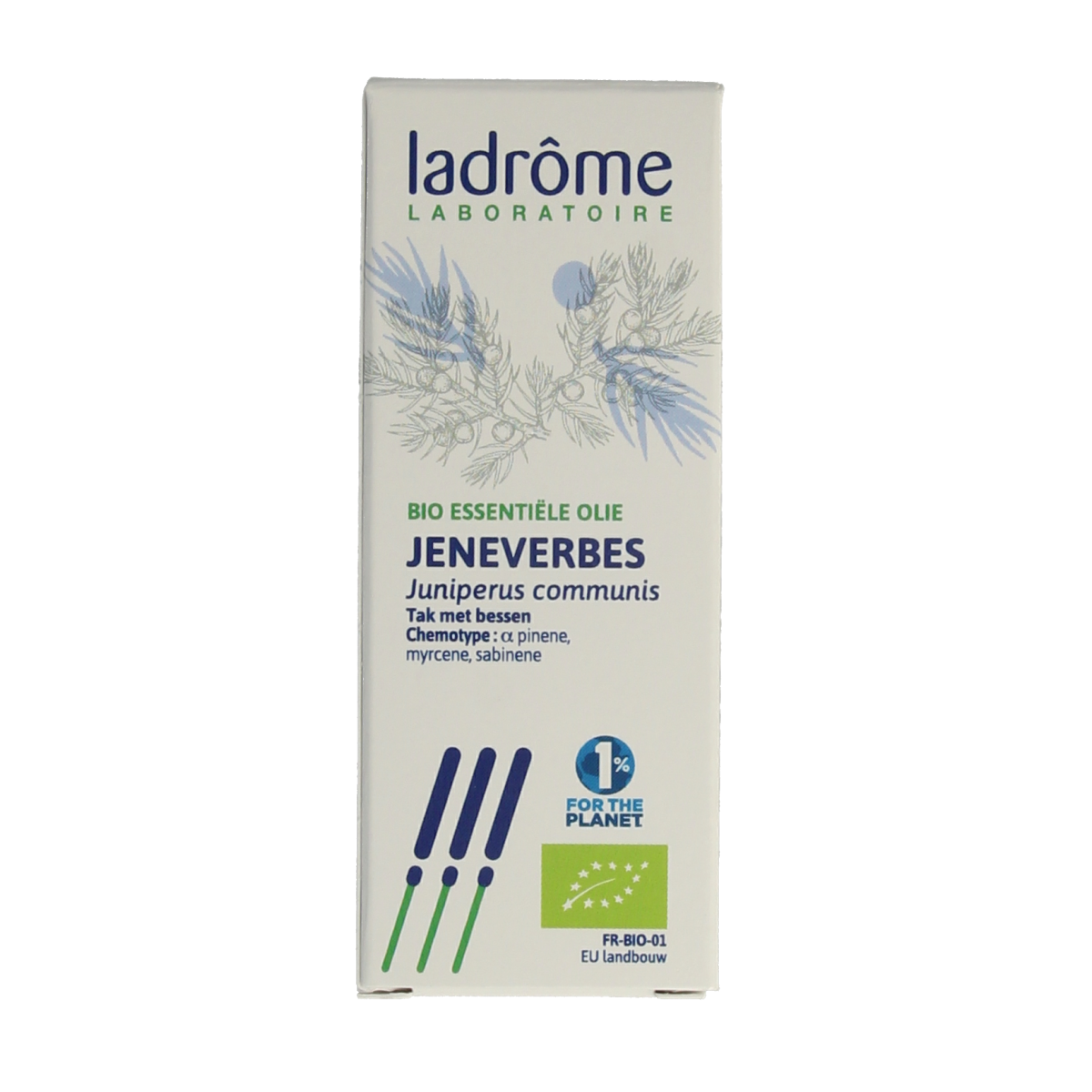 Ladrome Jeneverbes olie bio 10.00 Milliliter