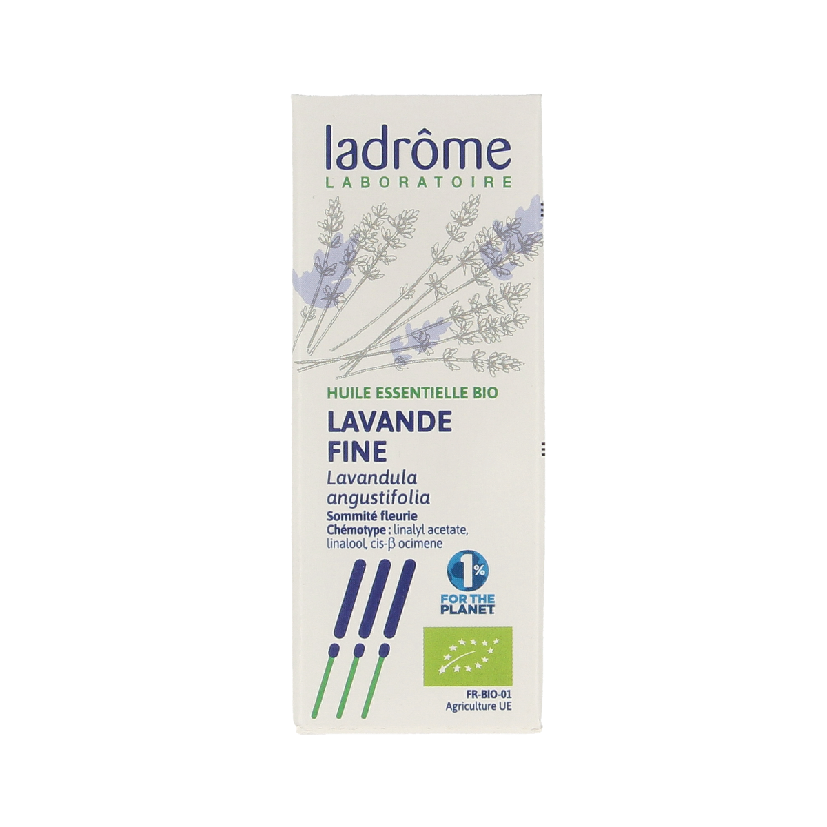 Ladrome Lavendel olie bio 10.00 Milliliter