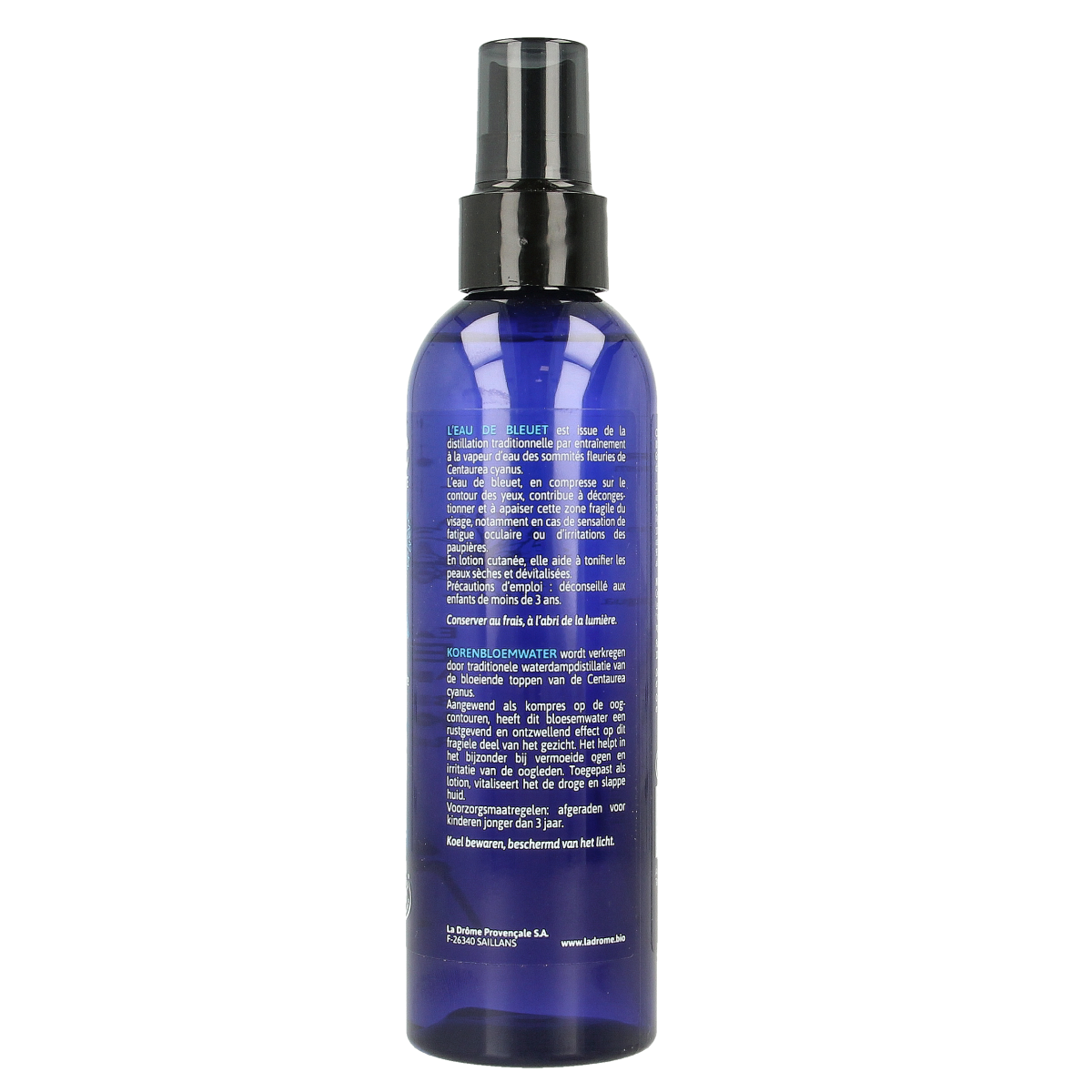 Ladrome Korenbloemwater spray hydrolaat 200.00 Milliliter