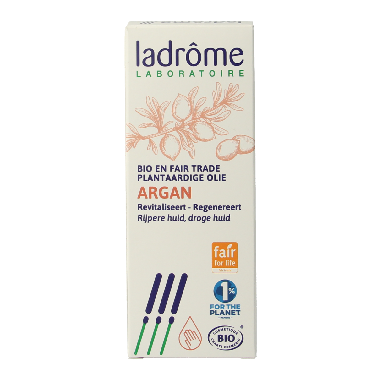 Ladrome Argan olie 100.00 Milliliter