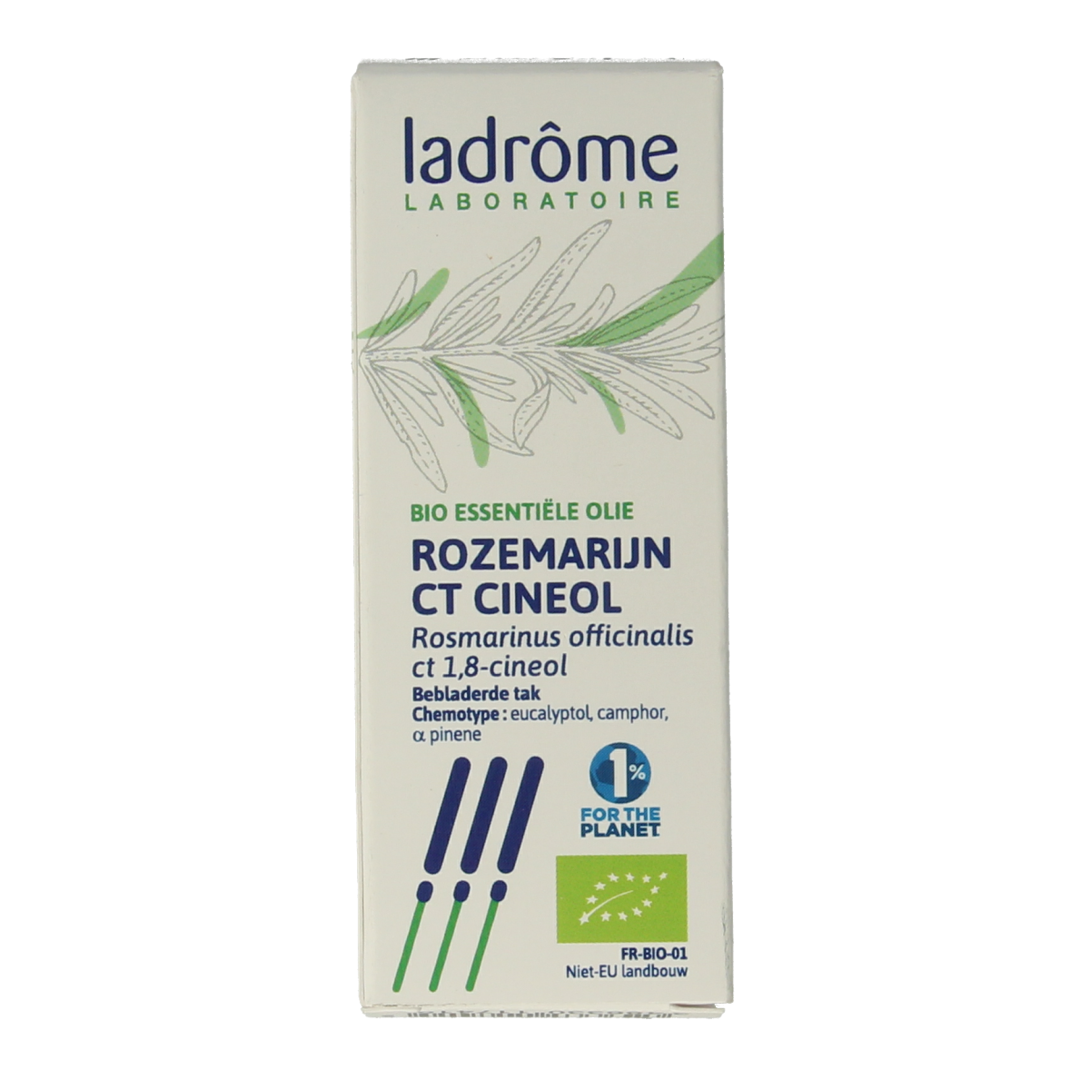 Ladrome Rozemarijn CT cineol bio 10.00 Milliliter