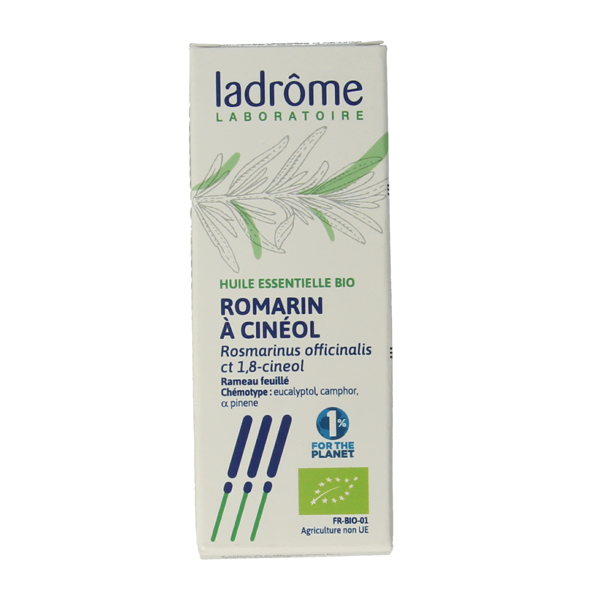 Ladrome Rozemarijn CT cineol bio 10.00 Milliliter
