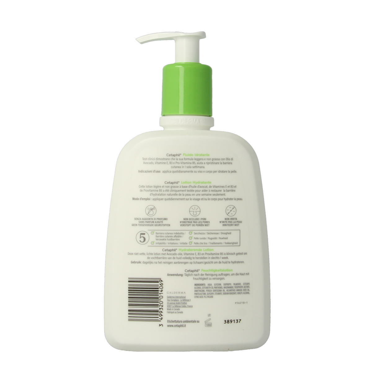 Cetaphil Moisturizing lotion 470.00 Milliliter