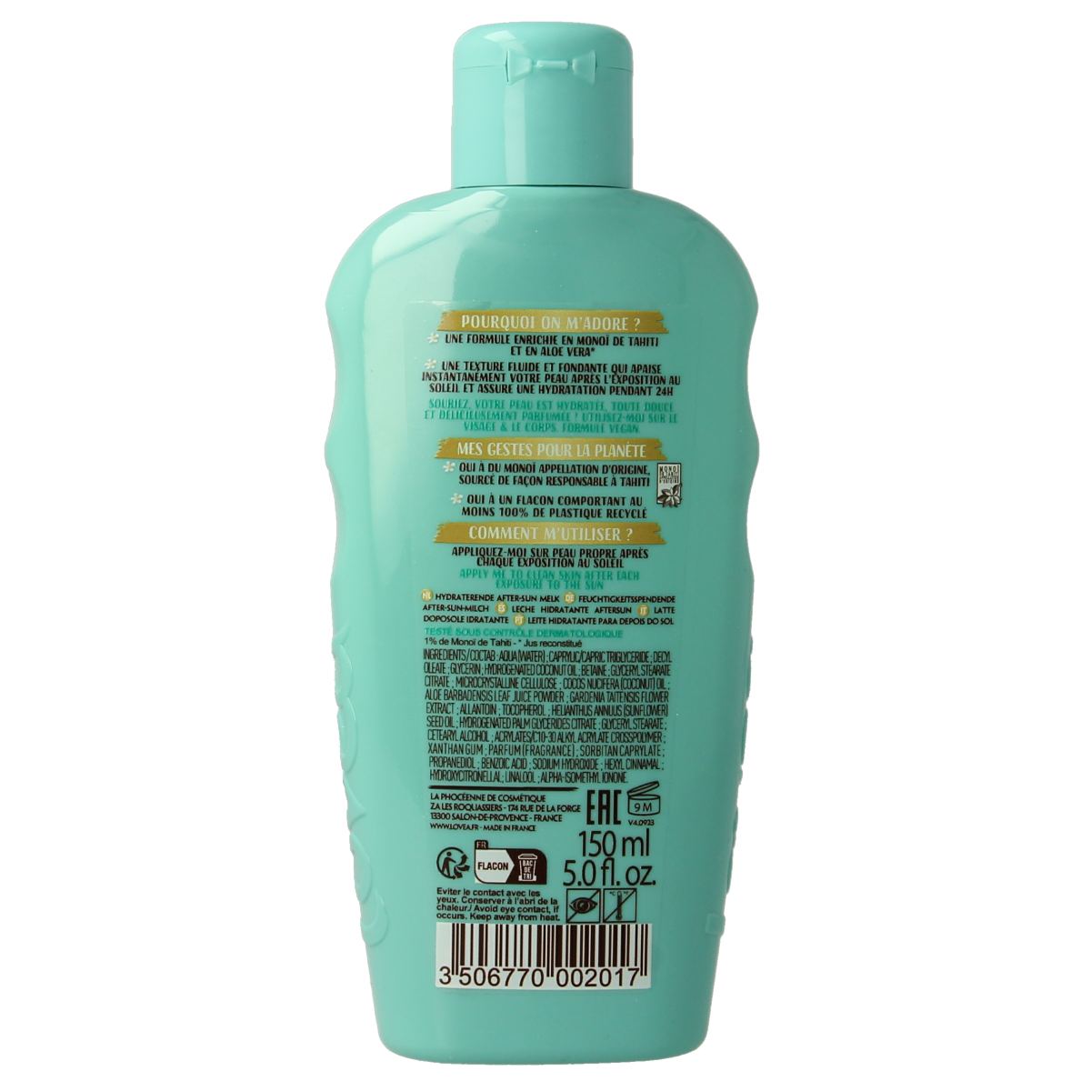 Lovea Moisturizing aftersun milk 150.00 Milliliter