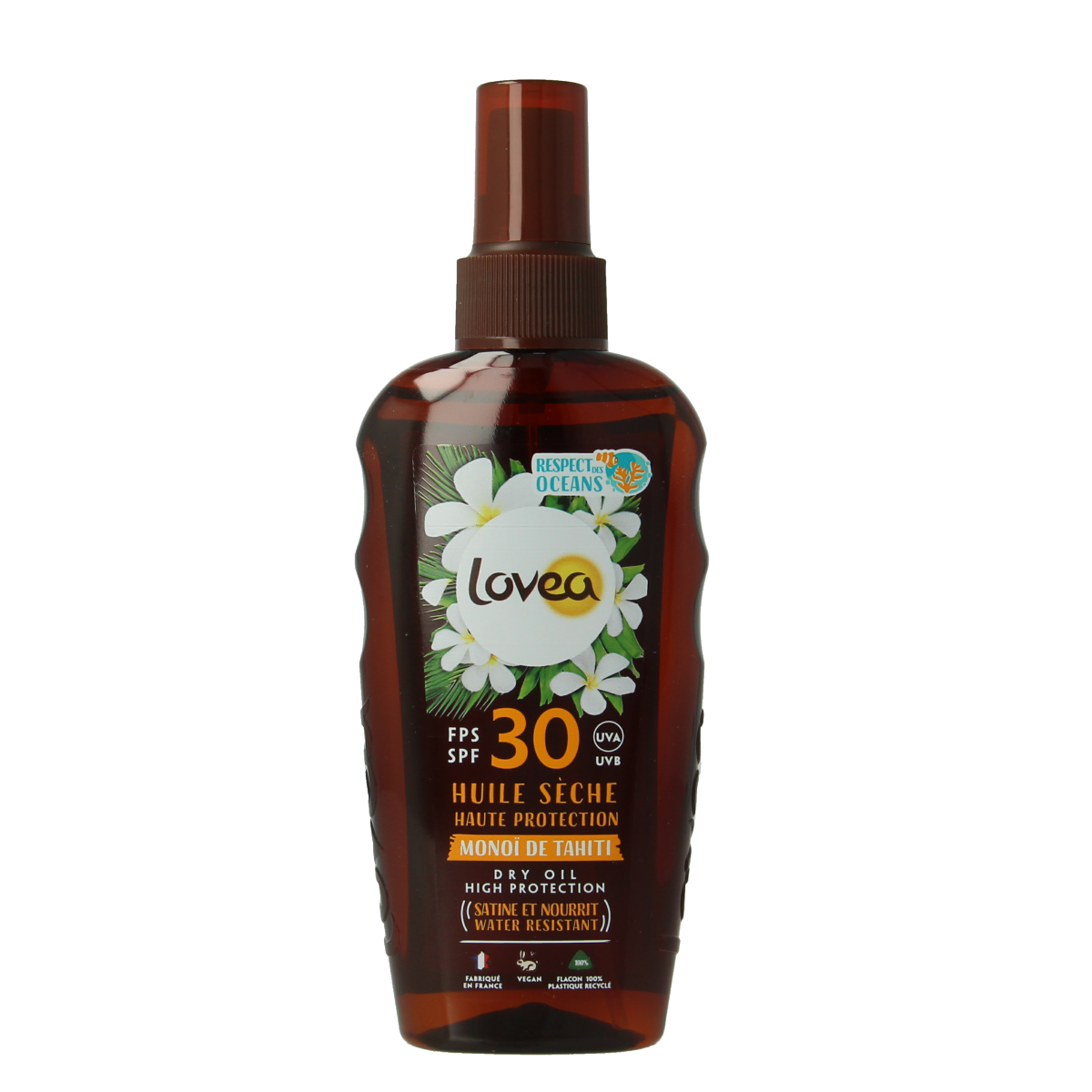 Lovea Dry oil high protect tahiti monoi SPF30 150.00 Milliliter