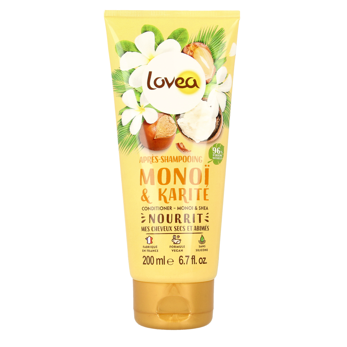 Lovea Conditioner Monoi & Shea 200.00 Milliliter
