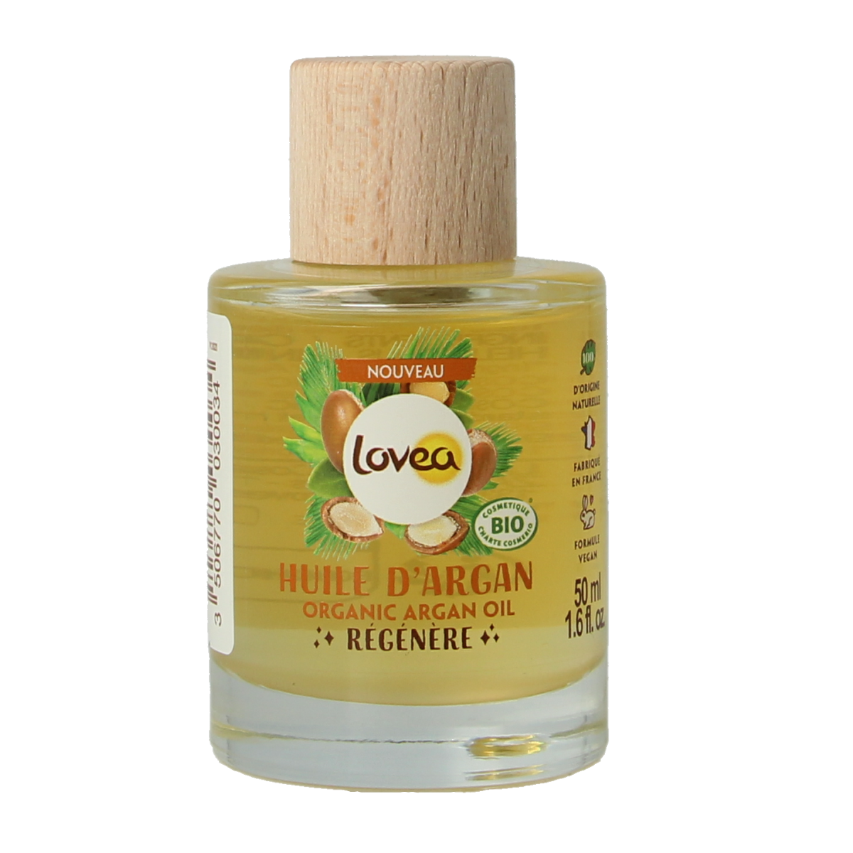 Lovea Argan oil organic regeneration 50.00 Milliliter