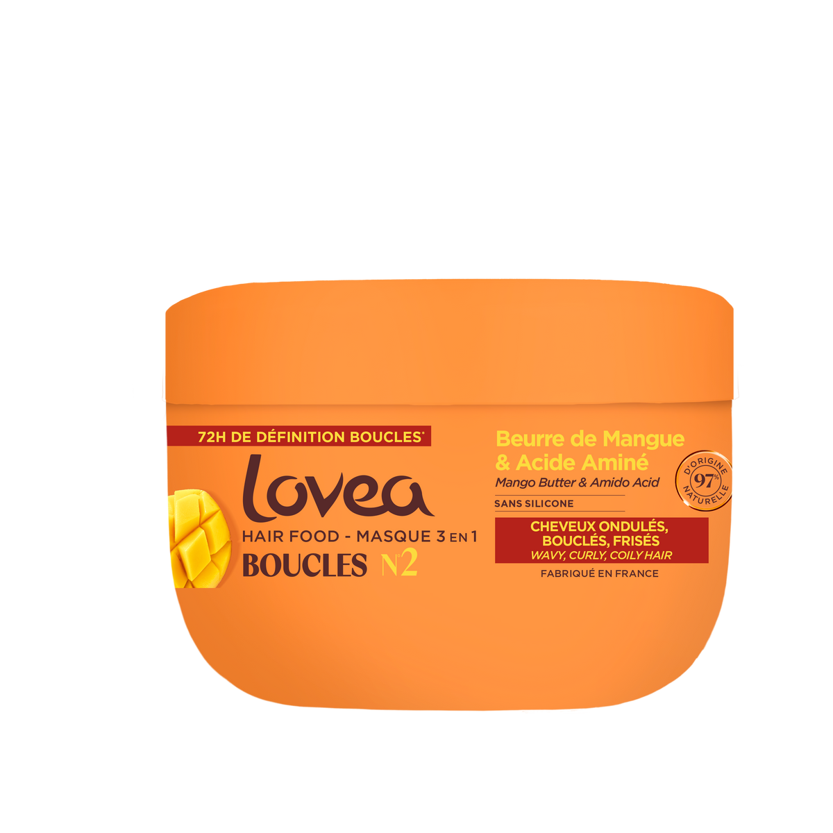 Lovea Hair food 3 in 1 intense curl nutrition 390 Milliliter