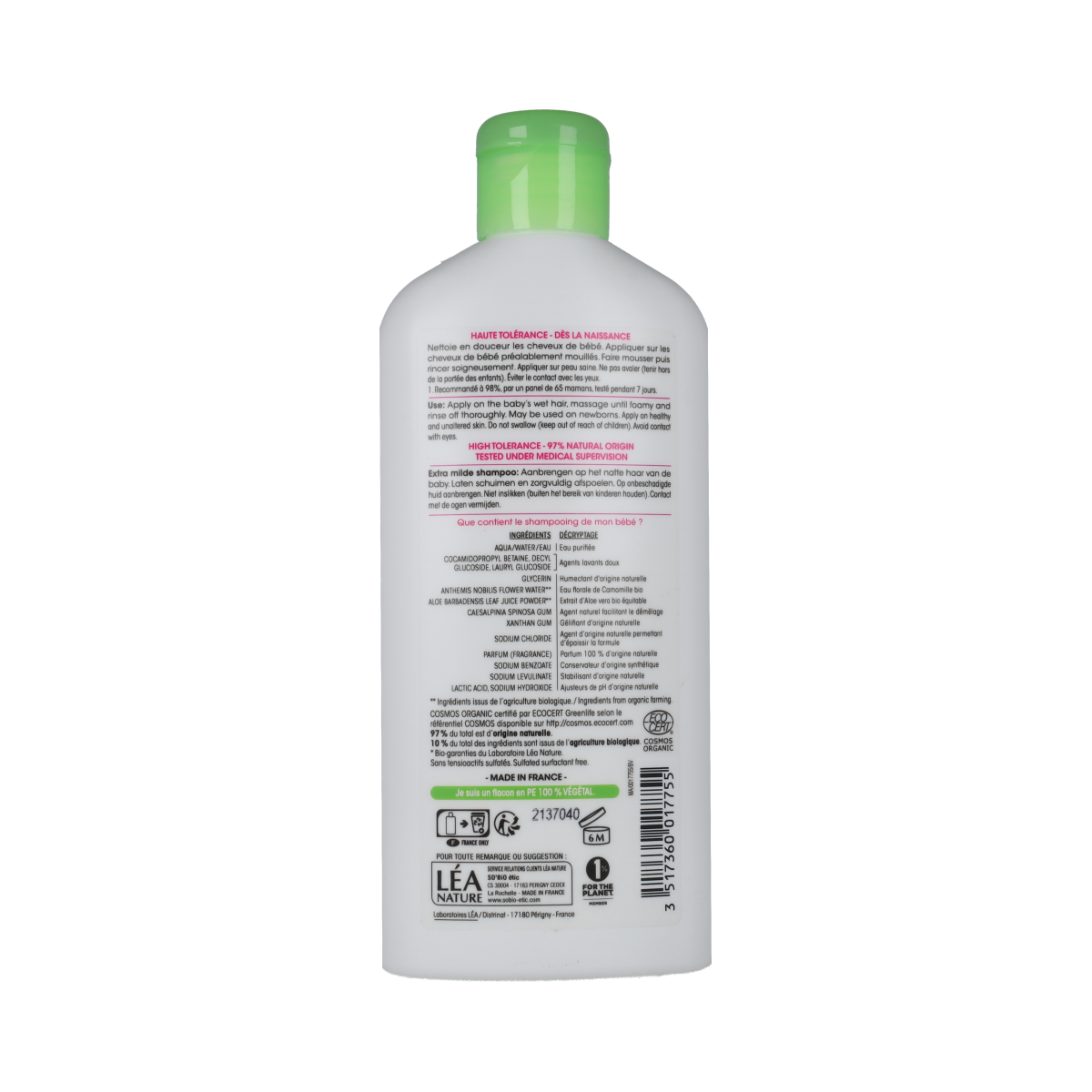 So Bio Etic Baby shampoo micellair 250.00 Milliliter