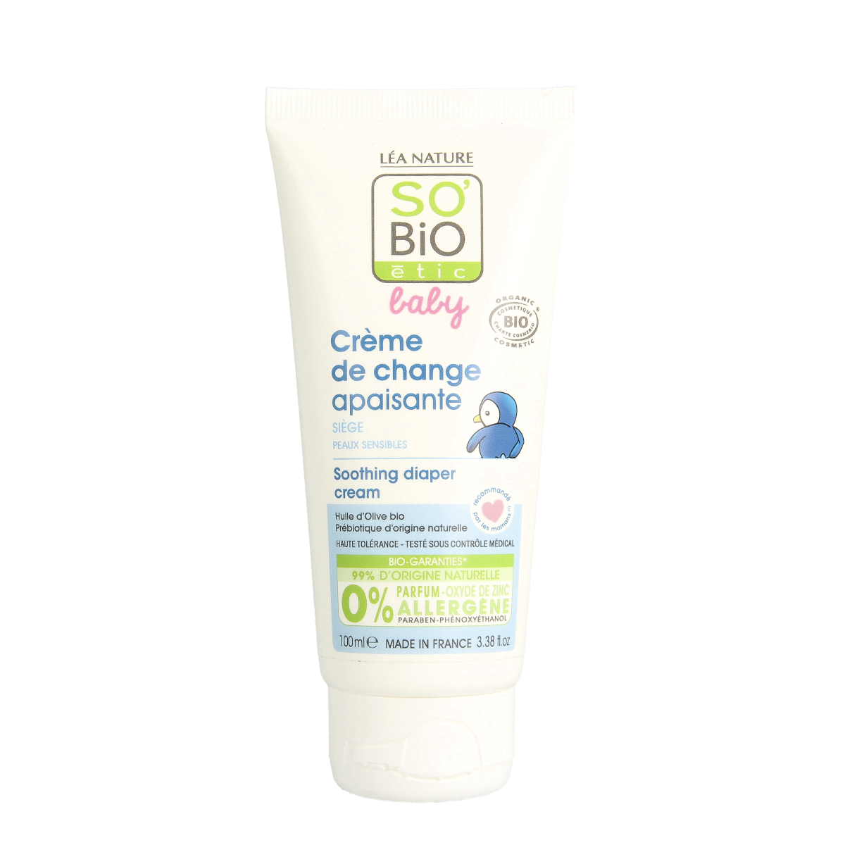 So Bio Etic Baby diaper cream 100.00 Milliliter