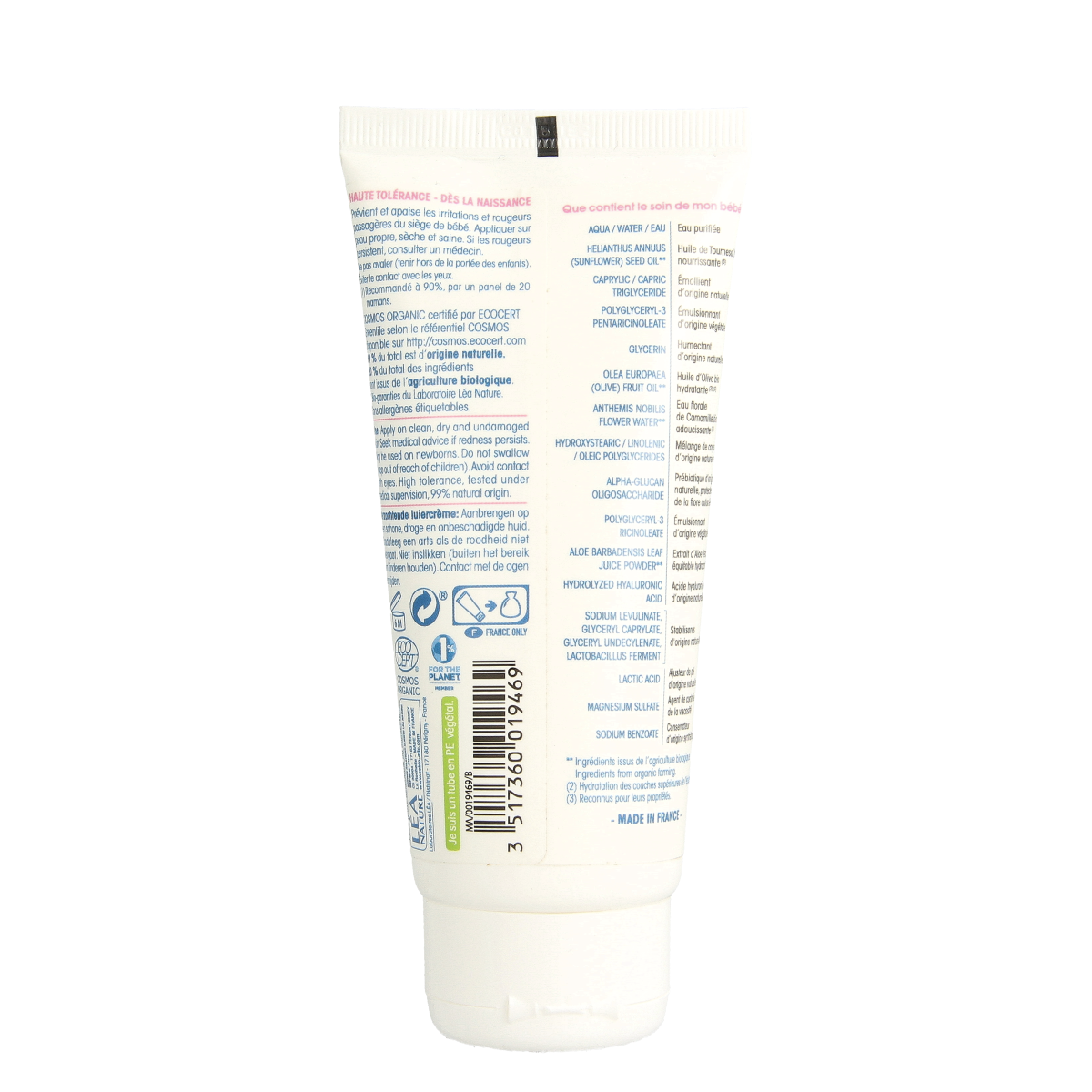 So Bio Etic Baby diaper cream 100.00 Milliliter