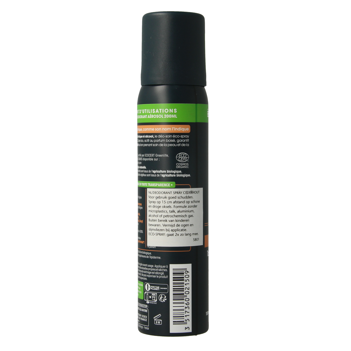 So Bio Etic For men deospray ceder 100.00 Milliliter