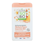 So Bio Etic Showergel peach & white flowers bio 450.00 Milliliter