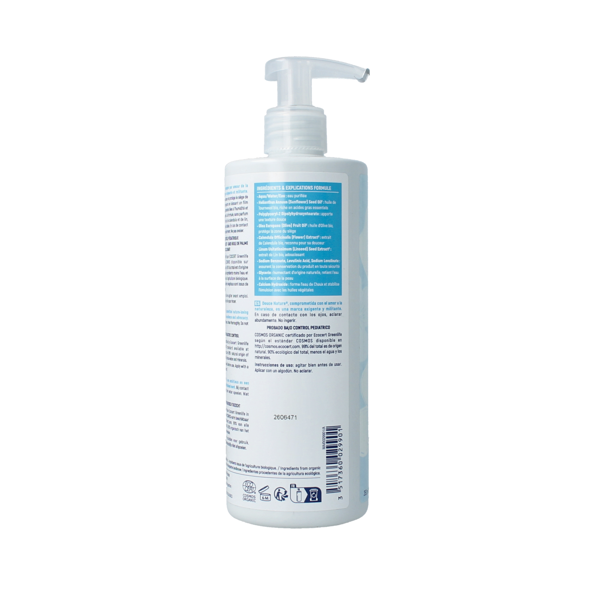Douce Nature Baby liniment luierwisselcreme bio 350.00 Milliliter