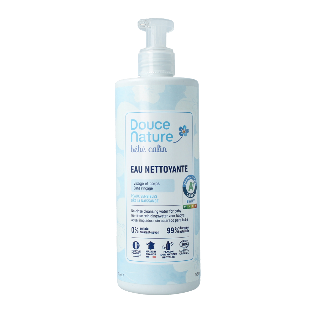 Douce Nature Baby face & body cleansing water bio 400.00 Milliliter
