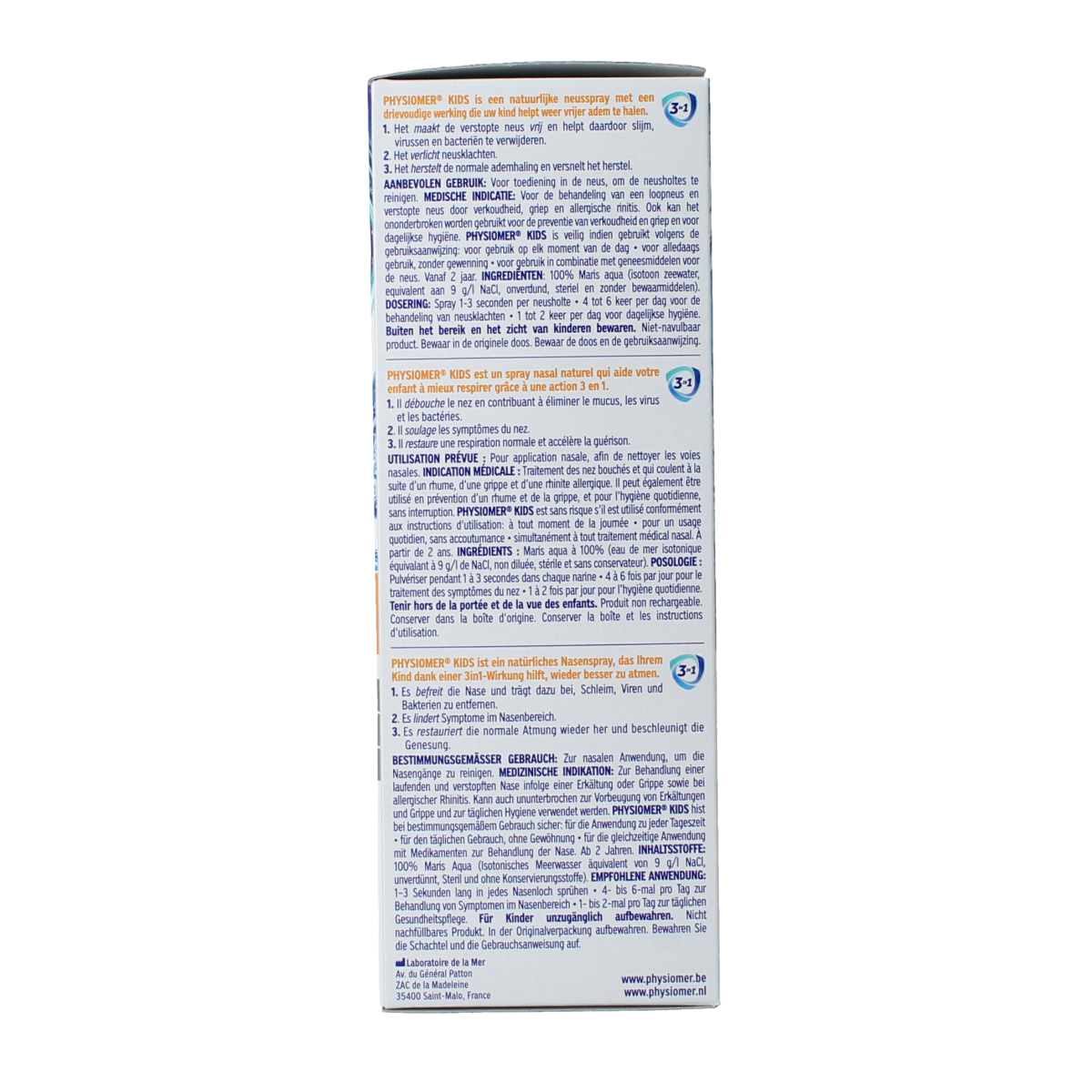 Physiomer Kids iso 135.00 Milliliter