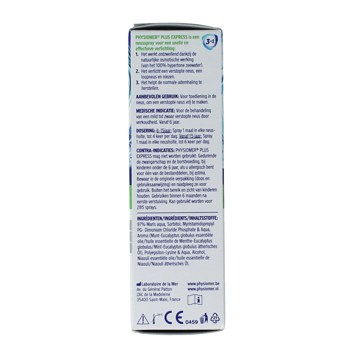 Physiomer Plus fresh 20.00 Milliliter