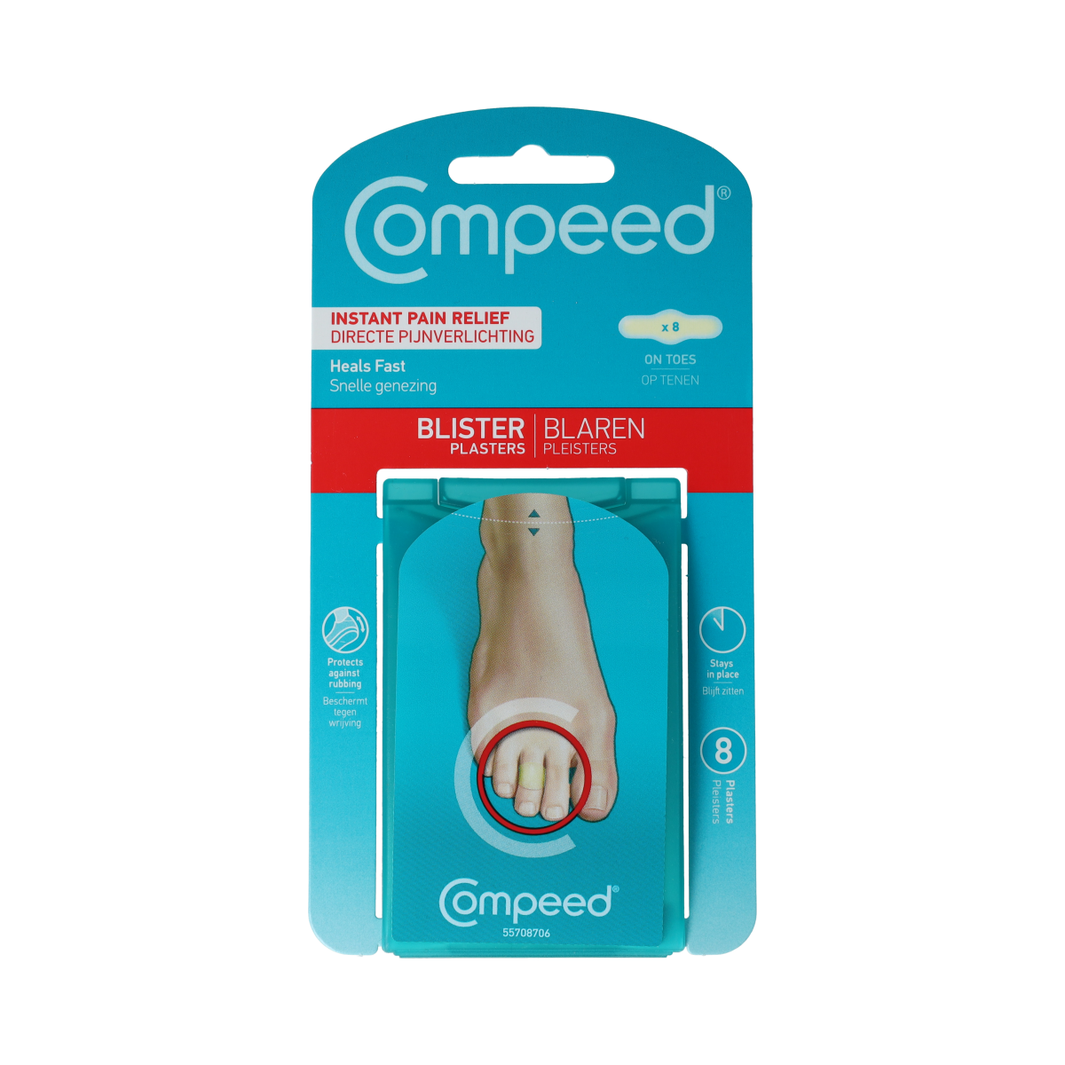 Compeed Blaren op tenen 8.00 Stuks
