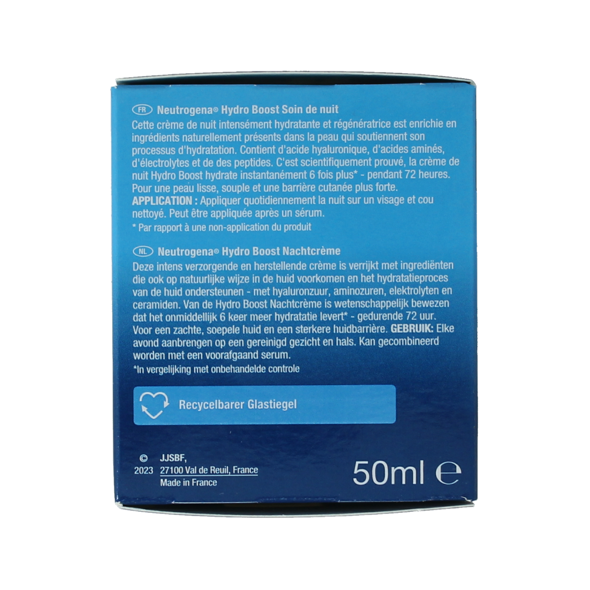 Neutrogena Hydro boost sleeping mask cream 50.00 Milliliter