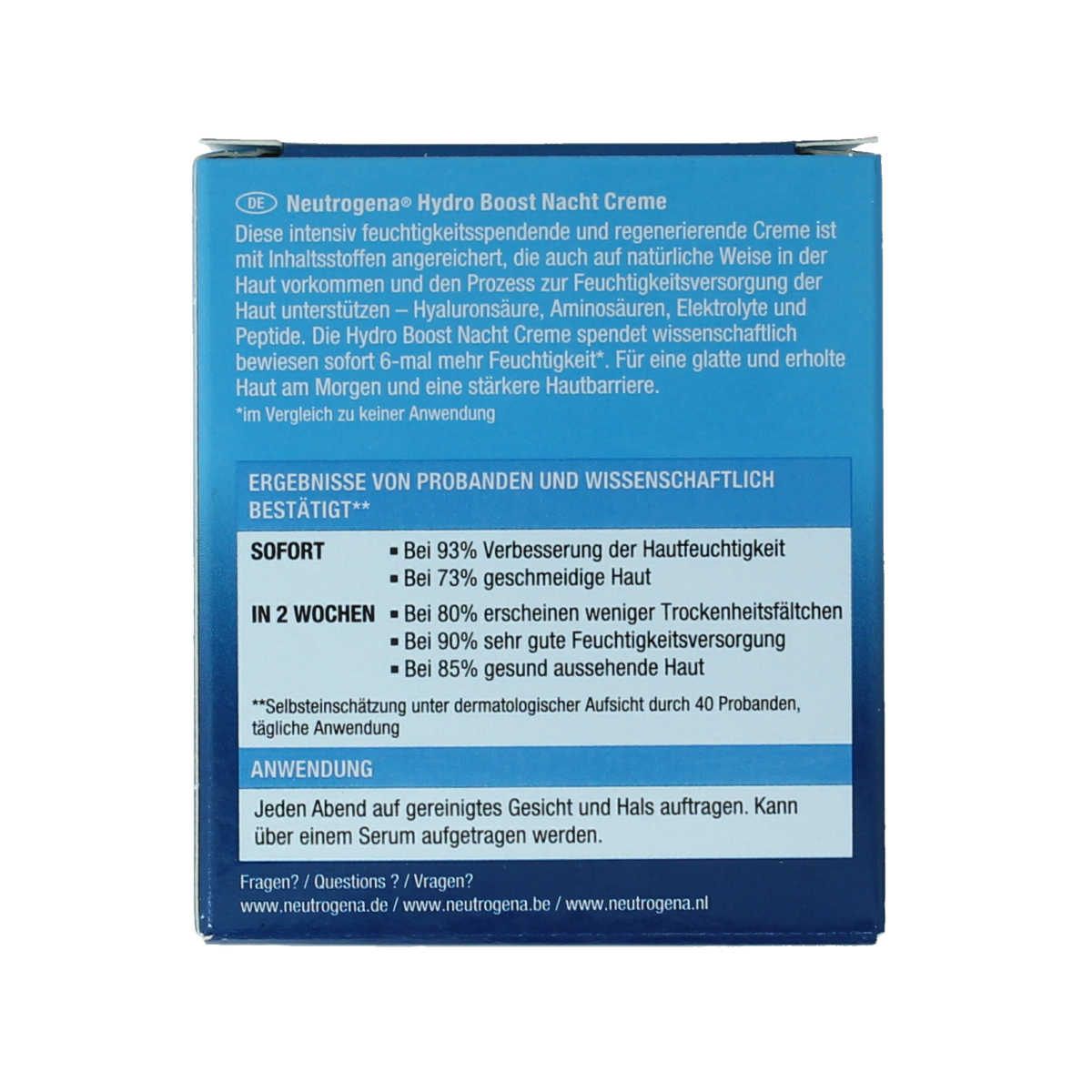 Neutrogena Hydro boost sleeping mask cream 50.00 Milliliter