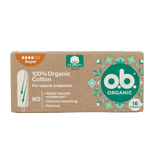 OB Tampons  organic super 16.00 Stuks