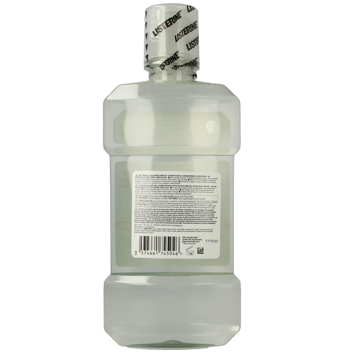 Listerine Mondwater naturals 500.00 Milliliter