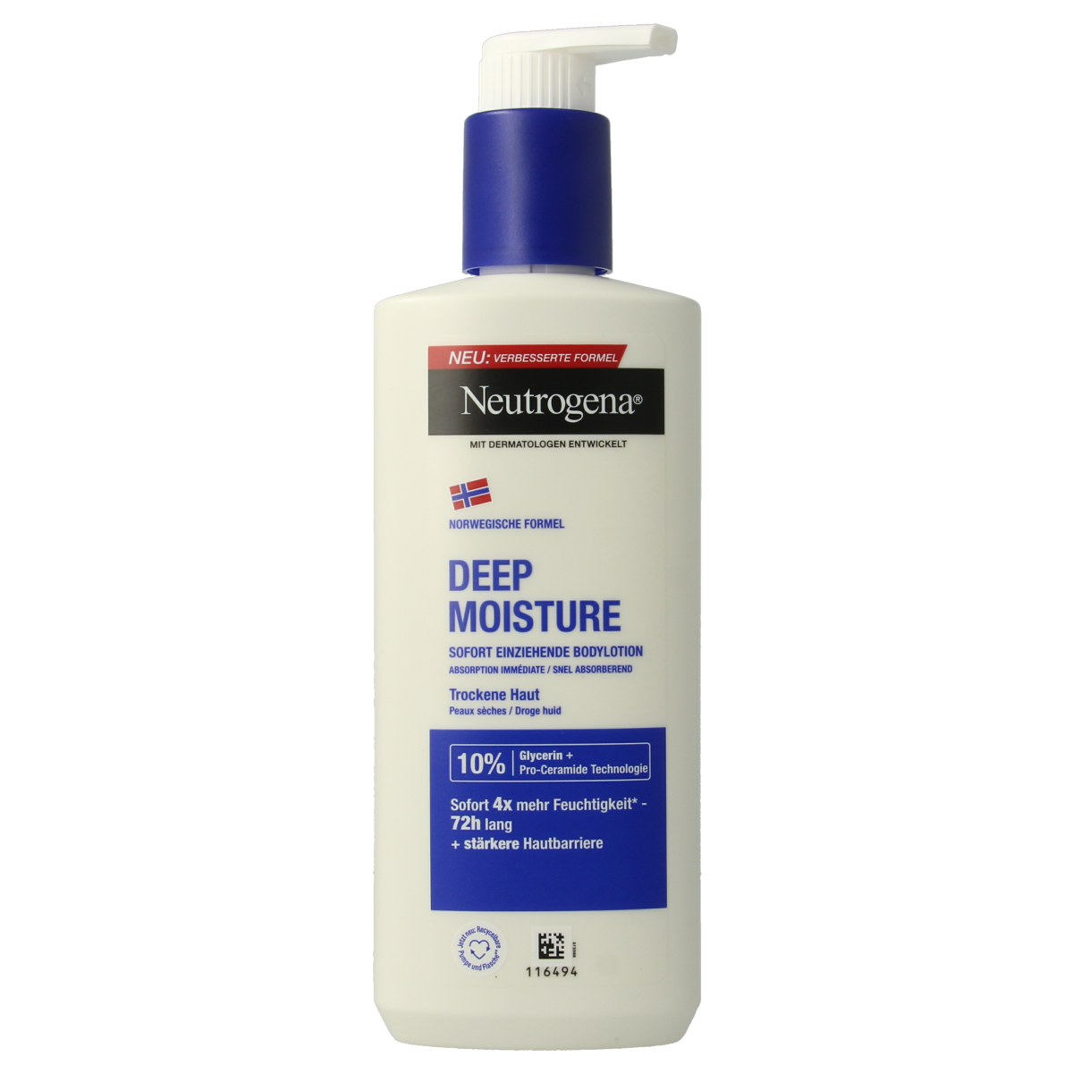 Neutrogena Bodylotion dry skin 250.00 Milliliter