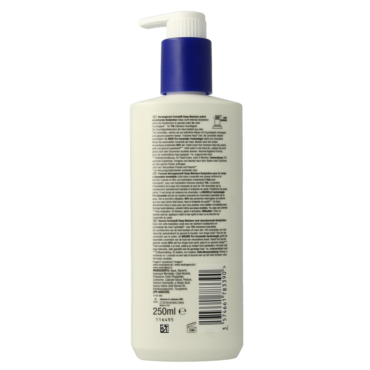 Neutrogena Bodylotion dry skin 250.00 Milliliter